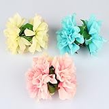 かわいいダブルコサージュ　ドレス　フォーマル/激安/結婚式/お値打ち/着 物小物/髪飾り/振袖/卒業式