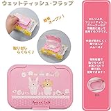 546828/モンスイユ/[Anano Cafe]ＡＣ.ベビーウエットティッシュ・フラップ レースピンク/モンスイユ/アナノカフェ/キッズ/ベビー/テッシュ/お口/拭く/プレゼント