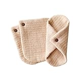 華布 極み スナップ付ライナー ラウンド Sサイズ 3枚入り おりもの用 おりものシート パンティライナー 布ナプキン オーガニックコットン100％ 綿 ふわふわ ムレ かぶれ 日本製 お試し 温活 妊活 フェムケア サステナブル 肌にやさしい 敏感肌