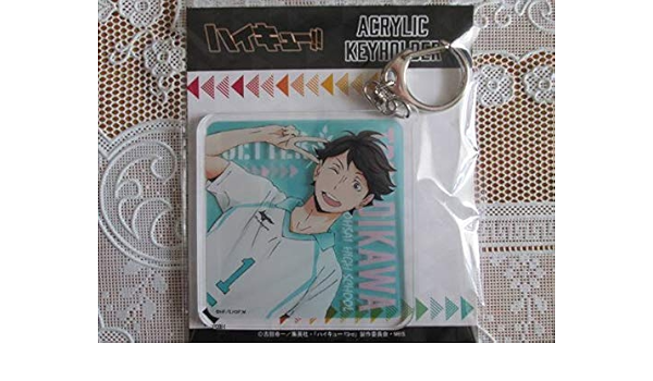 Amazon Co Jp ハイキュー アクリルキーホルダー ピースサイン 及川 徹 青葉城西 ホビー 通販