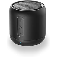 Anker Soundcore mini （コンパクト Bluetoothスピーカー） 【15時間連続再生 / 内蔵マイク搭載/microSDカード & FMラジオ対応】(ブラック)