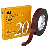 ３Ｍ ７１０８ 両面粘着テープ ２０ｍｍ×１０ｍ １巻入