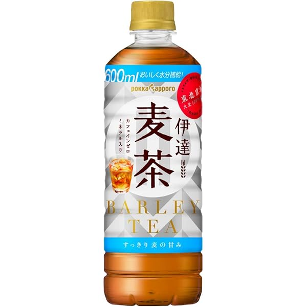 麦茶 Amazon.co.jp: ポッカサッポロ 伊達麦茶 600ml PET ×24本 [ノンカフェ