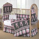 Buckmark Plaid Crib Diaper Stacker by Browning