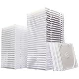イーサプライ CD DVDケース ホワイト 10mmプラケース 100枚セット EZ2-FCD024-100W