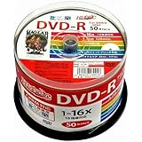 HI-DISC 録画用DVD-R HDDR12JCP50 (CPRM対応/16倍速/50枚)