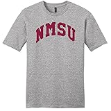 NCAA New Mexico State AggiesアーチソフトスタイルTシャツ、ライトグレー、XXLサイズ