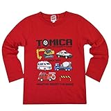 トミカ プラレール タカラトミー 長袖Tシャツ ロンT 秋物　冬物 子供用 fo-nt04 90cm No.06