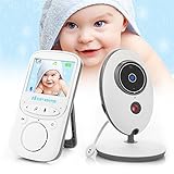 ワイヤレス液晶オーディオビデオ赤ちゃんモニターラジオ乳母音楽インターホン ir 夜ビュー24時間ポータブルカメラトーキー温度表示乳児ベビーシッター
