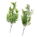 SunniMix 2束　人工　柳の束　植物　屋外　屋内　吊り　実用的　装飾