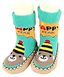 滑り止めベビー秋冬漫画ブーティーベビーシューズ幼児の靴M