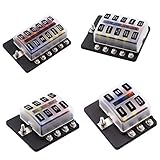 Perfk 6 8 10 12ウェイサーキット　標準ATO ATC　ブレード　ヒューズ　ボックス　ブロックホルダースタッド　ブレードヒューズ