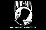 Annin Flagmakers 377995 4 ft. x 6 ft. Double Sided Nylon-Glo POW-MIA Flag