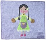 The Little Acorn Placemat, Green Girl by The Little Acorn [並行輸入品]