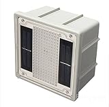 ガーデンライト 埋め込み式 自動点灯 防水IP68 ソーラー LED照明【正方形】