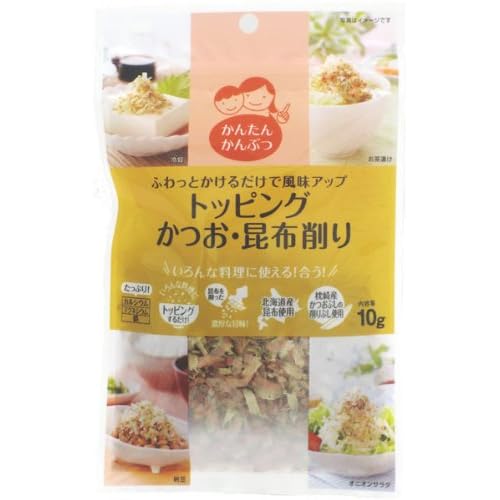 東和食品 かんたんかんぶつ トッピングかつお・昆布削り