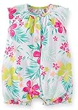 カーターズ（Carter's）女の子用ハワイアンロコガール花柄お出かけ用半袖クリーパー(3m/6m/9m12m/18m/24m) (18m(78~83cm)) [並行輸入品]