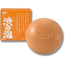 Amazon | 医薬部外品 柿渋エキス 柿渋石けん 渋の泡（1個） 固形