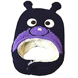 【アンパンマン】フリース なりきり帽子 バイキン◇46-48cm