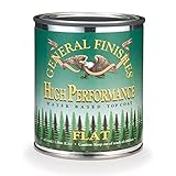 General Finishes PTHF High Performance Water Based Topcoat, 1 pint, Flat [並行輸入品]