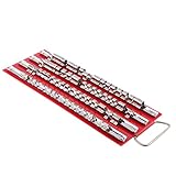 Perfk プラスチック製　1/2インチ　3/8インチ　1/4インチ　収納用　ソケットラック　ソケットホルダー　150x200mm　全2サイズ選択 - 150x400MM