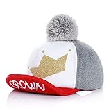 (アバラナサ)Abaranasa子供の野球キャップ（サイズ：47-50cm） 秋冬フェルトボール帽子　女の子　男の子両用　かっこいいハット選べる3色 (レッド)