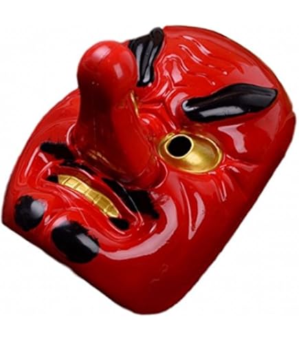 Amazon.co.jp: 【ARAMATESU】天狗のお面 般若 仮装 仮面 キャラ マスク