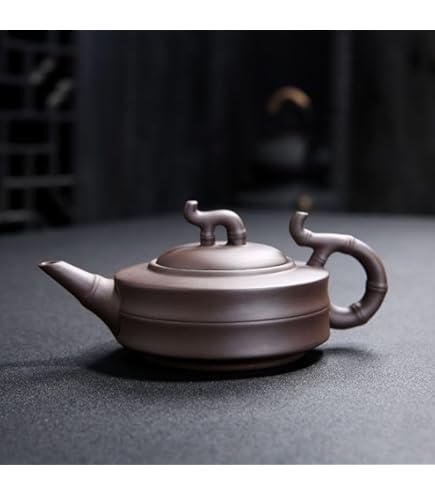 Amazon | 急須 中国茶器 400ml 大容量 紫砂急須 ギフトセット 手作り