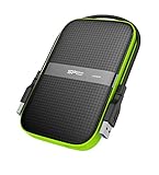 Silicon Power 4TB Armor A60 Shockproof (SP040TBPHDA60S3K) / 耐水2.5インチUSB 3.0ポータブル外付けハードドライブ