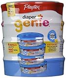 Playtex Diaper Genie Disposal System Refills, 4 Count [並行輸入品]