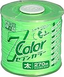 たくみ セブンカラー水糸 グリーン 太 4810 270m