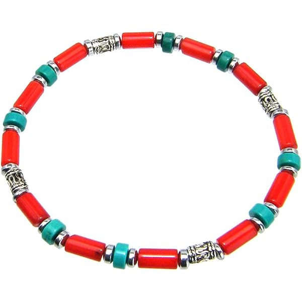 Amazon | 【ENDLESS_4mmブレスレット】 赤珊瑚 風水