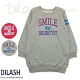 (ディラッシュ) DILASHスウェットワンピース/冬 120 レッド