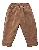 (コ-ランド) Co-land 男の子 ロングパンツ キッズ ボーイズボトムス 無地純色 ベビー服 コーデュロイズボン 子供 春秋物 可愛い ラクダ色 90