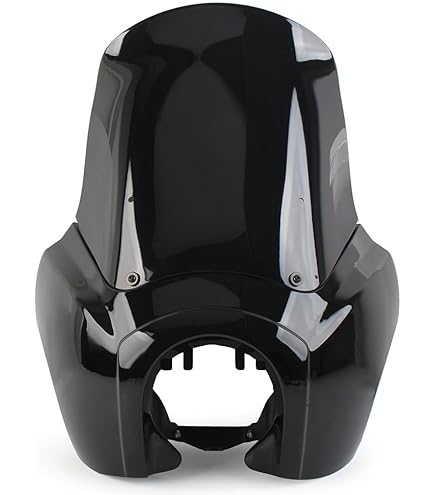 ハーレー クォーターフェアリング用 リップスクリーン スモーク ラミナータイプ Harley Davidson - ハーレー クォーターフェアリング用 リップシールド