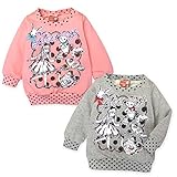 ベビー服 女の子 トレーナー 長袖 裏起毛  アリス風 ドット コクーンシルエット 女児 ベビー (1.ピンク/90cm)