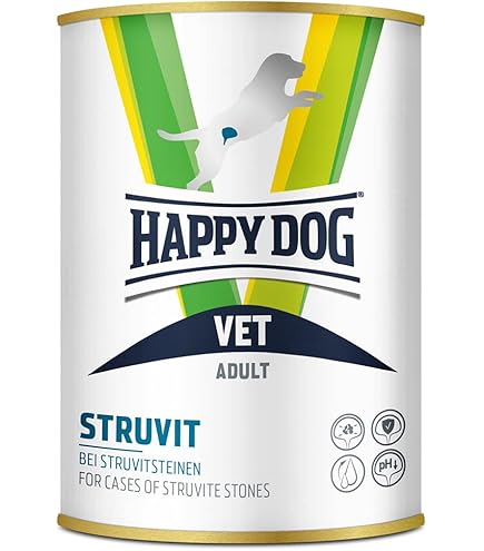 ハッピードッグ ストルバイト 尿石ケア　4kg 療法食　ドッグフード　成犬 楽天市場】ハッピードッグ【 VET ストルバイト (尿石ケア) 4kg