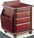 木製 ベッドサイド チェスト 引き出し 鍵付き ワイン