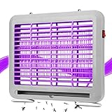 電撃殺虫器 蚊取り器 吊り下げ2WAY式 蚊除け最新技術 AC電源式 家庭・料理店・養殖場 多用途殺虫器