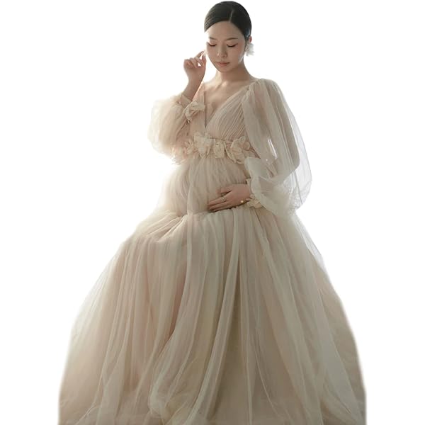 しめじ様♡マタニティフォト　ドレス　衣装　海外　チュール　ボリューム しめじ様♡マタニティフォト ドレス 衣装 海外 チュール ボリューム