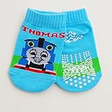 きかんしゃトーマス スベリ止メ付き　スニーカー丈　ソックス・靴下 12-15cm（1711-780-12-780-940） (ブルー)