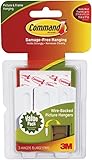 Command Wire Back Picture Hanger Value Pack, White, 3-Hangers (17043-ES) [並行輸入品]