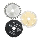 Fenteer 高品質　チップソー　3枚入　HSS素材　切断ディスク　ミニドリル用　円形　お買い得