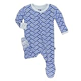 Kickee Pants SLEEPWEAR ベビー・ボーイズ カラー: ブルー