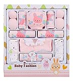 ベビー服 新生児 赤ちゃん ロンパース ベビー用品 出産準備 ベビー カバーオール 出産祝い ギフト セット ，オーガニックコットン ベビー 肌着 ギフトセット 出産準備 ベビー帽子 服 おくるみ 手