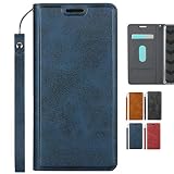 iPhone12 Mini 5.4（2020）ケース 手帳型 iPhone12 Mini 5.4ケース 手帳、iPhone12 Mini 縄掛け ケース iPhone12 Mini 5.4（2020）財布型 ケース iPhone12 Mini 5.4 TPU ケース iPhone12 Mini 5.4 PU 手帳型 ケー iPhone12 Mini 手帳型 携帯 カバー、Cavor 柔らかい材質 クレジットカードスロット付きマグネット閉鎖 iPhone12 Mini 5.4 カバー 財布型 内蔵マグネット落ち着いた色　軽量　便利 強磁性 横置きスタンド 機能 軽量　超薄型【選べる4色】- ブルー