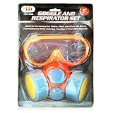 IIT 91440 Twin Cartridge Respirator with Safety Goggles [並行輸入品]