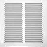 Accord ABRGWH2020 Return Grille with 1/2-Inch Fin Louvered, 20-Inch x 20-Inch(Duct Opening Measureme