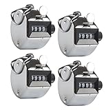 Odowalke数取器 手持型　リセットハンドクリッカーゴルフ　ゴルフピッチ4桁の数字タリー　カウンター