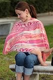 Reno Rose Pirose Motherhood Nursing Scarf Cover ,Salmon Pink by Reno Rose [並行輸入品]